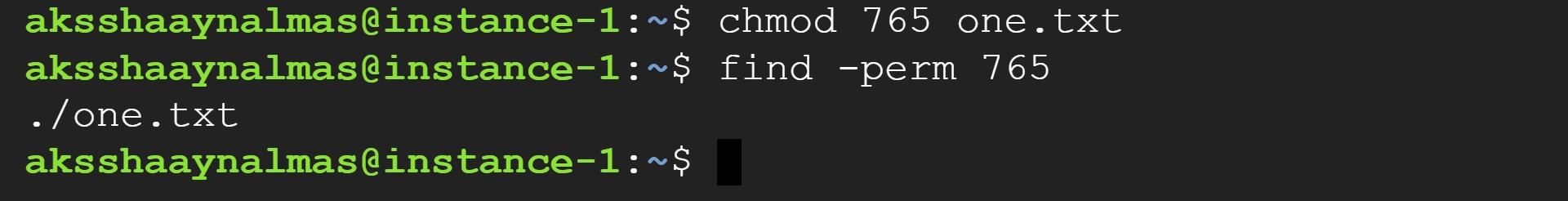 Linux find command use cases