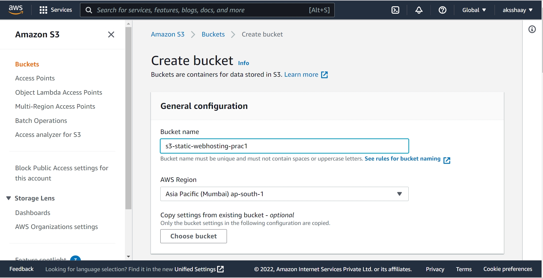 Hosting static website using S3 bucket and Route53