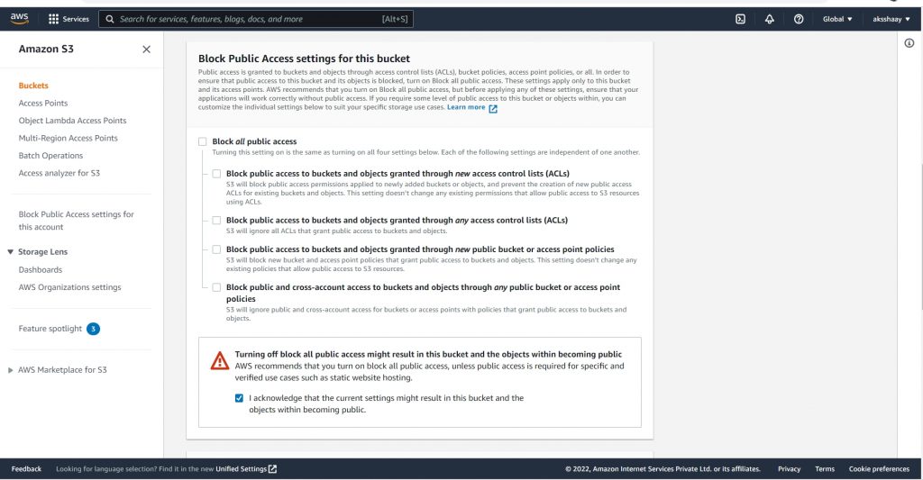 Hosting static website using S3 bucket and Route53