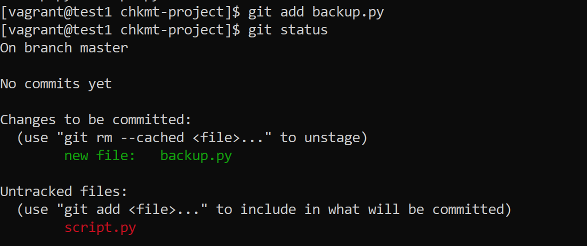 Git commands and their usecase