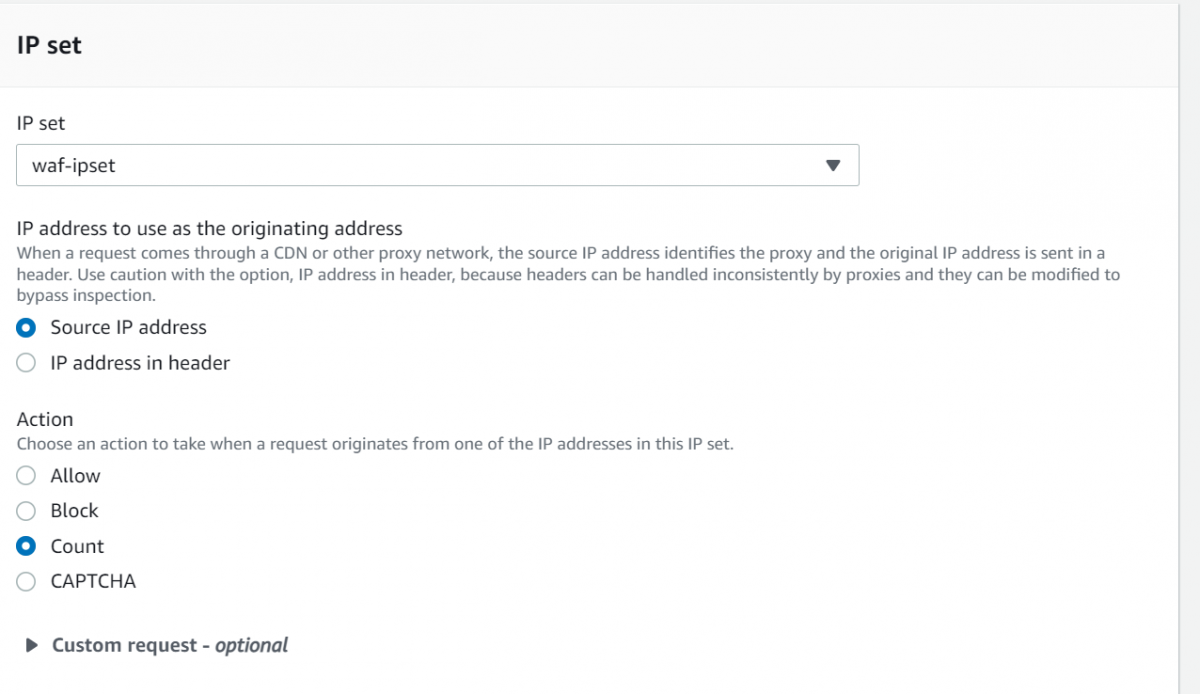 How to set up AWS Web Application Firewall