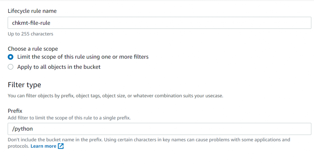 Amazon S3 Storage Classes and Lifecycle Rules