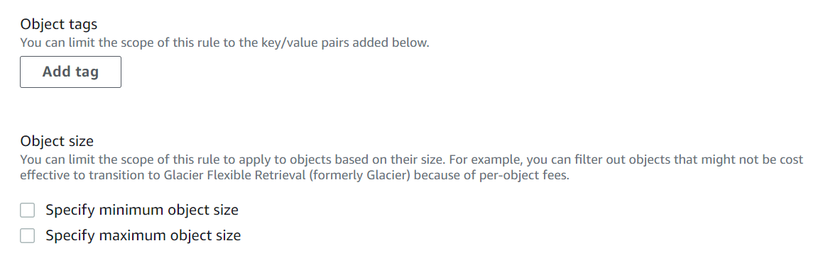 Amazon S3 Storage Classes and Lifecycle Rules
