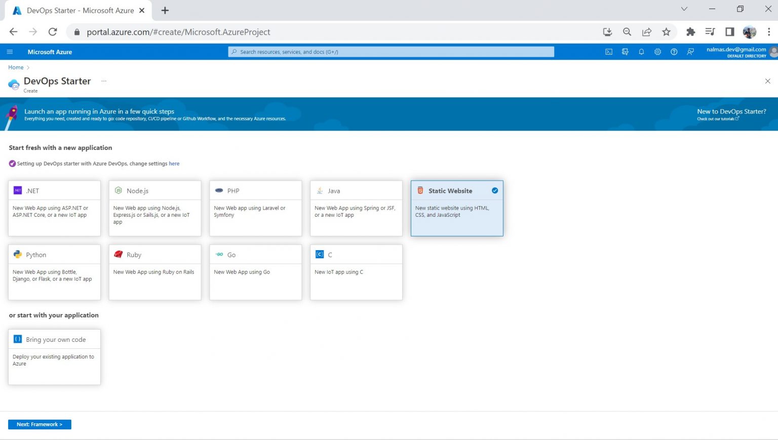 How to Setup CI/CD pipeline with Azure DevOps Stater Kit?